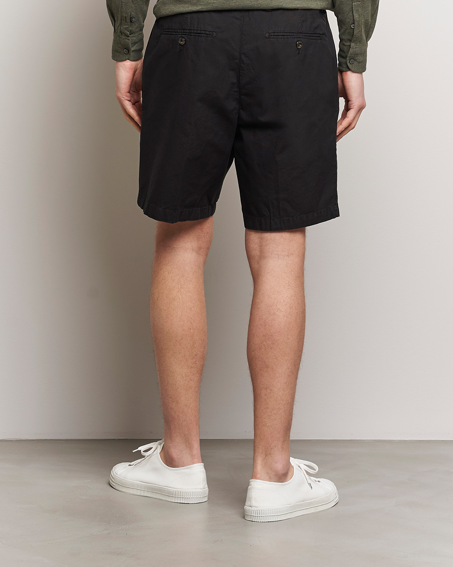 Herr | Shorts | Briglia 1949 | Easy Fit Cotton Shorts Black