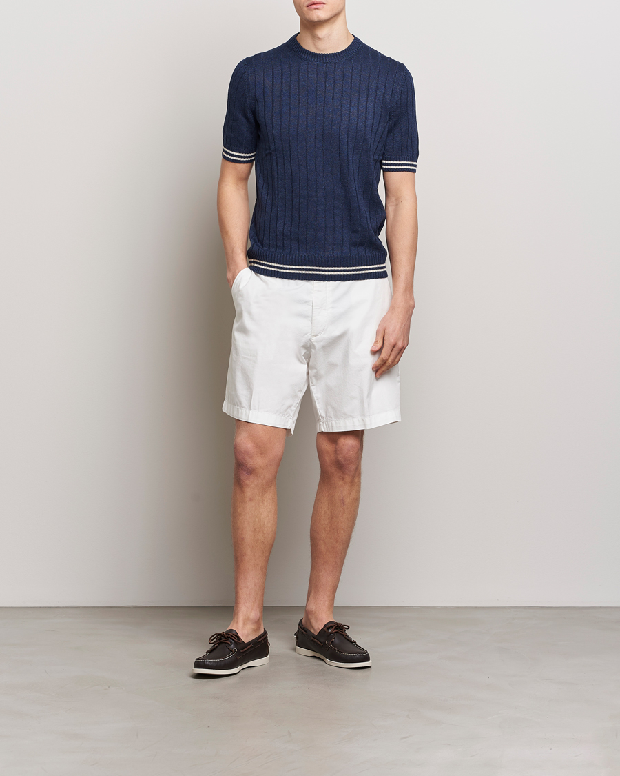 Herr | Shorts | Briglia 1949 | Easy Fit Cotton Shorts White