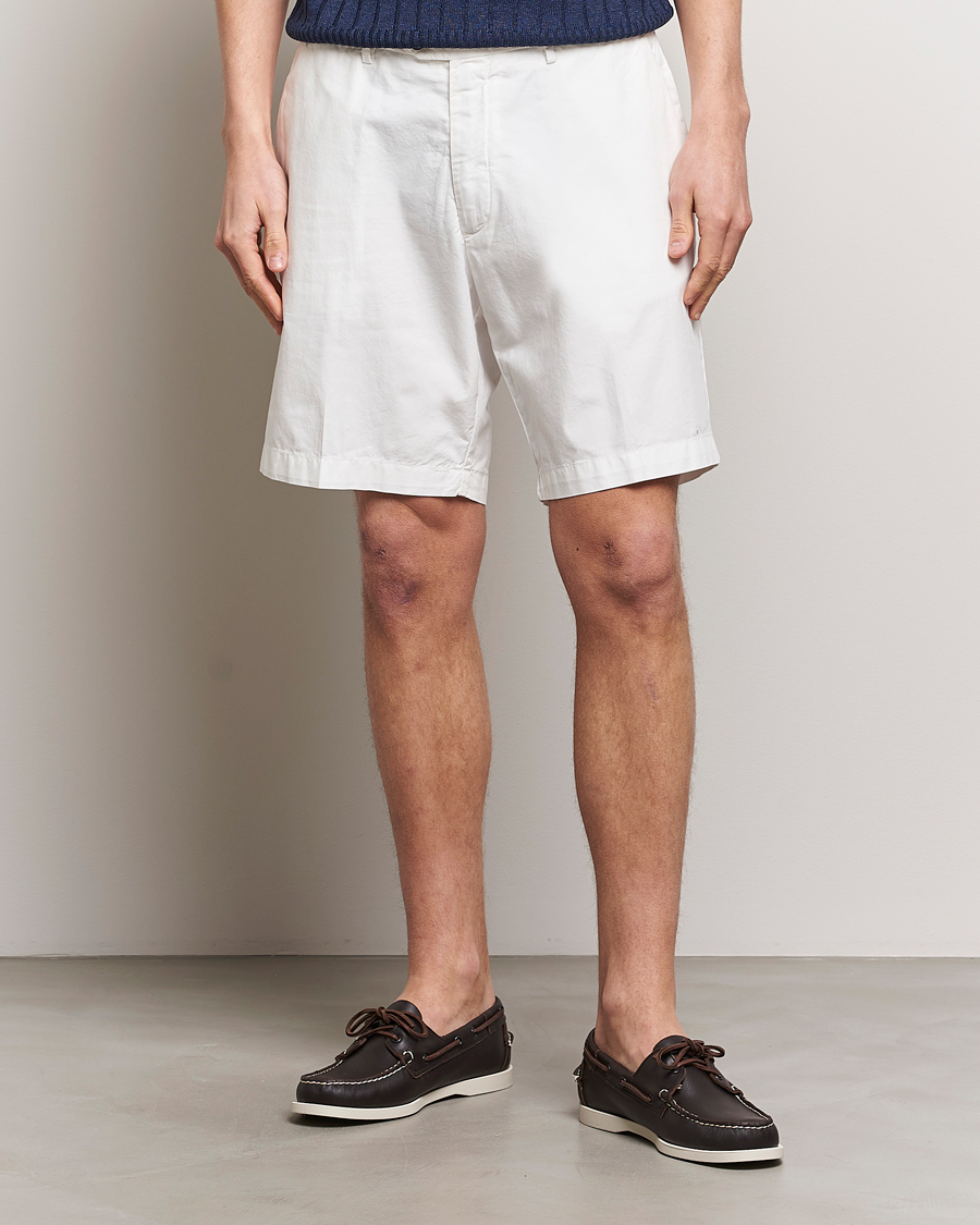 Herr | Shorts | Briglia 1949 | Easy Fit Cotton Shorts White