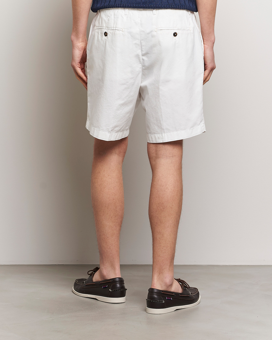 Herr | Shorts | Briglia 1949 | Easy Fit Cotton Shorts White