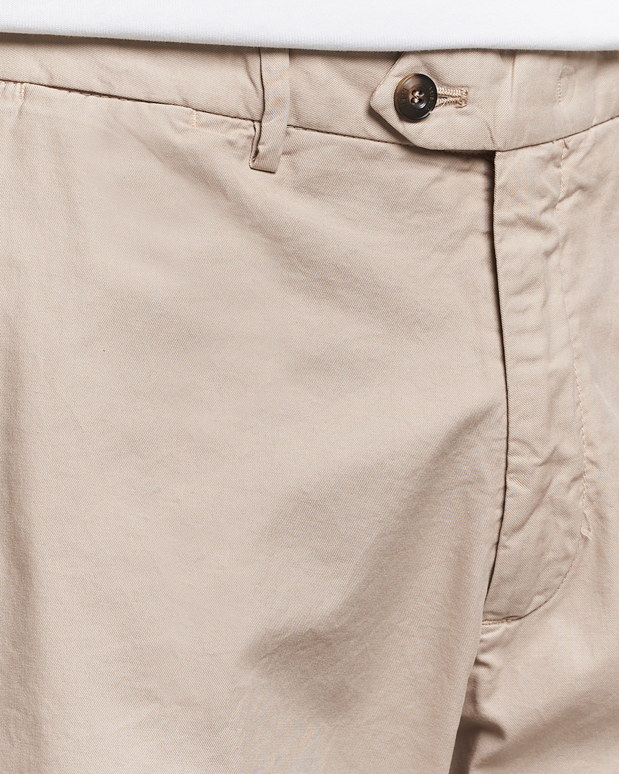 Herr | Shorts | Briglia 1949 | Easy Fit Cotton Shorts Beige