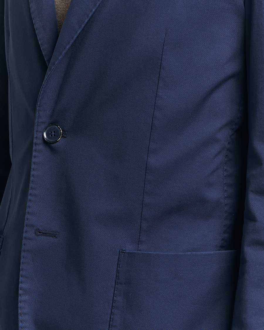 Herr | Kavajer | L.B.M. 1911 | Jack Regular Fit Cotton Stretch Blazer Navy