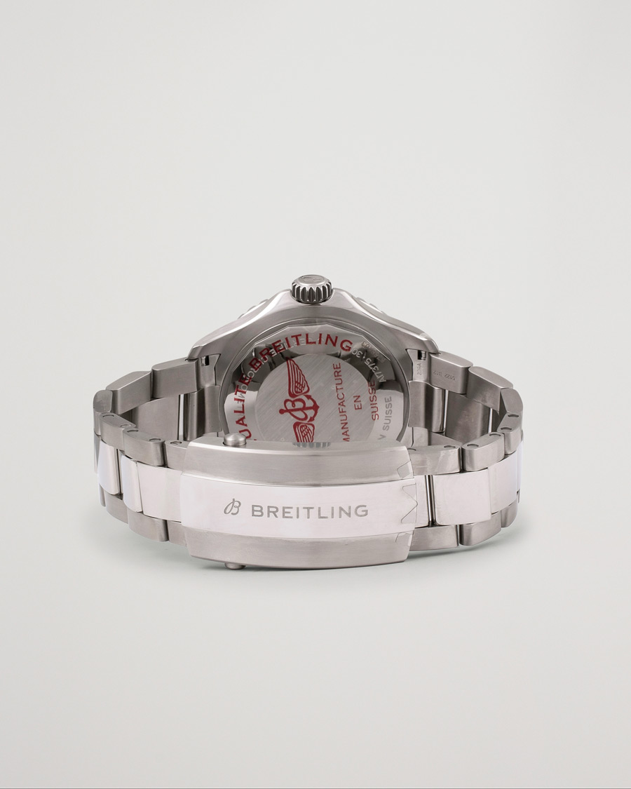 Herr | Breitling Pre-Owned Superocean 42 A17375 Silver | Breitling Pre-Owned | Superocean 42 A17375 Silver