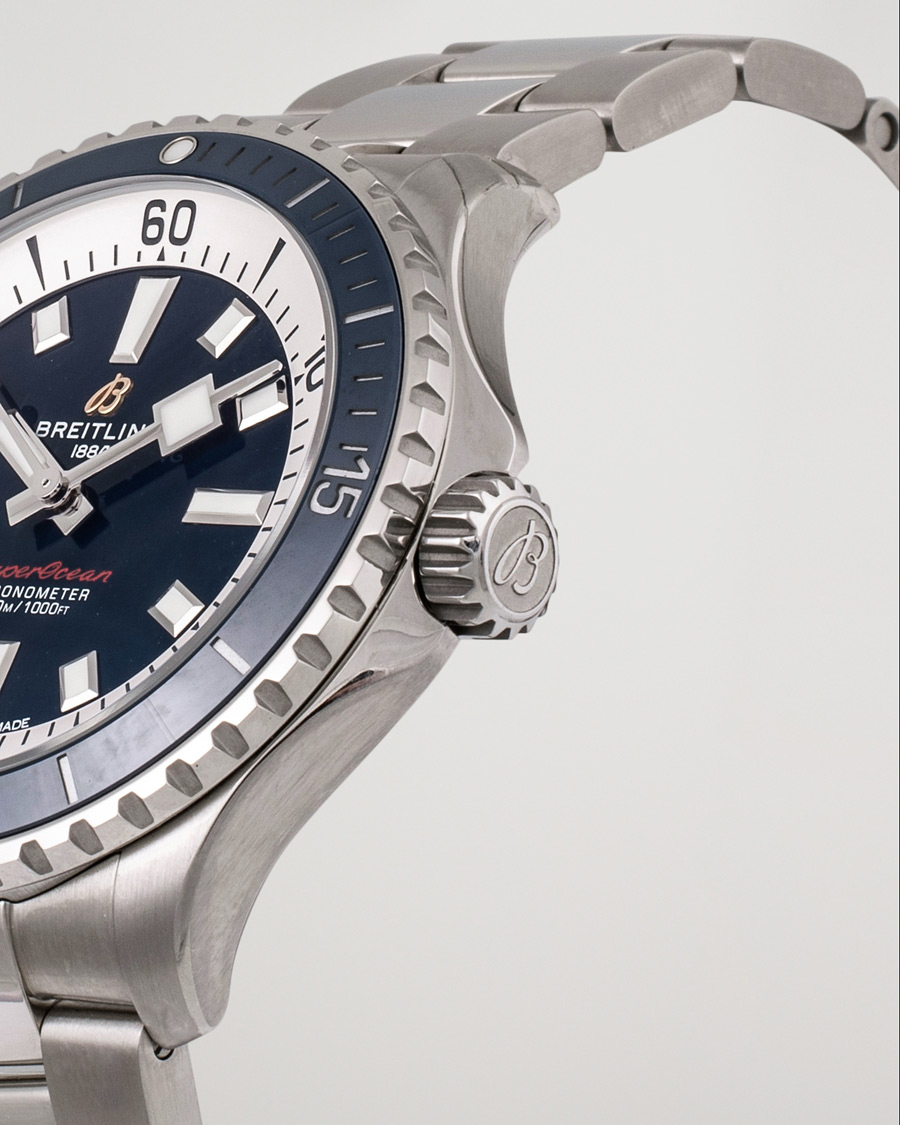 Herr | Breitling Pre-Owned Superocean 42 A17375 Silver | Breitling Pre-Owned | Superocean 42 A17375 Silver
