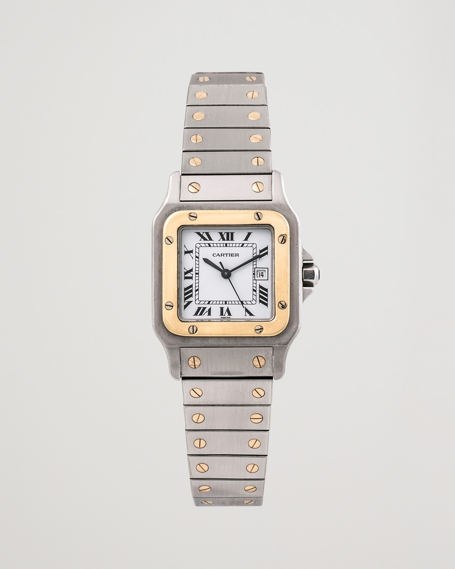 Herr | Cartier Pre-Owned Santos Galbée 2961 Silver | Cartier Pre-Owned | Santos Galbée 2961 Silver