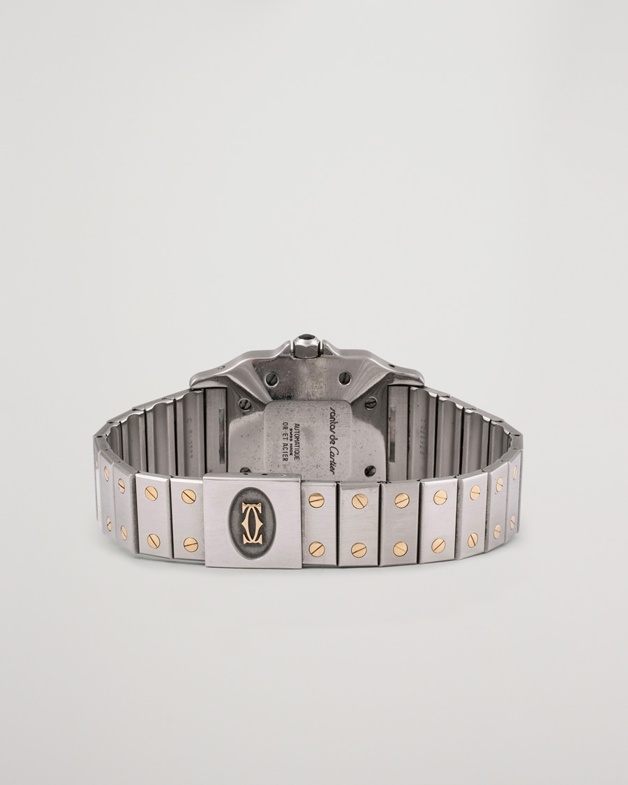 Herr | Cartier Pre-Owned Santos Galbée 2961 Silver | Cartier Pre-Owned | Santos Galbée 2961 Silver