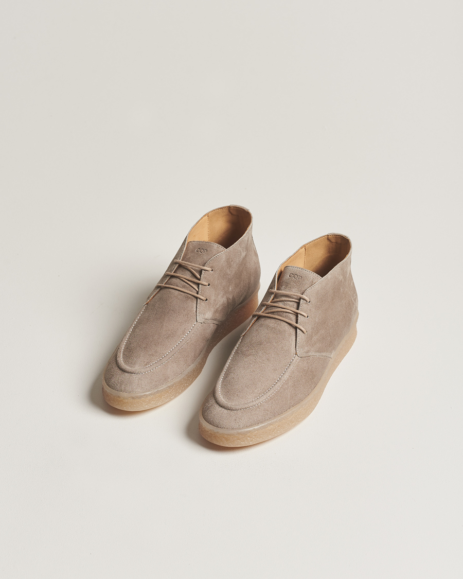 Herr | Sneakers | CQP | Plana Suede Chukka Taupe