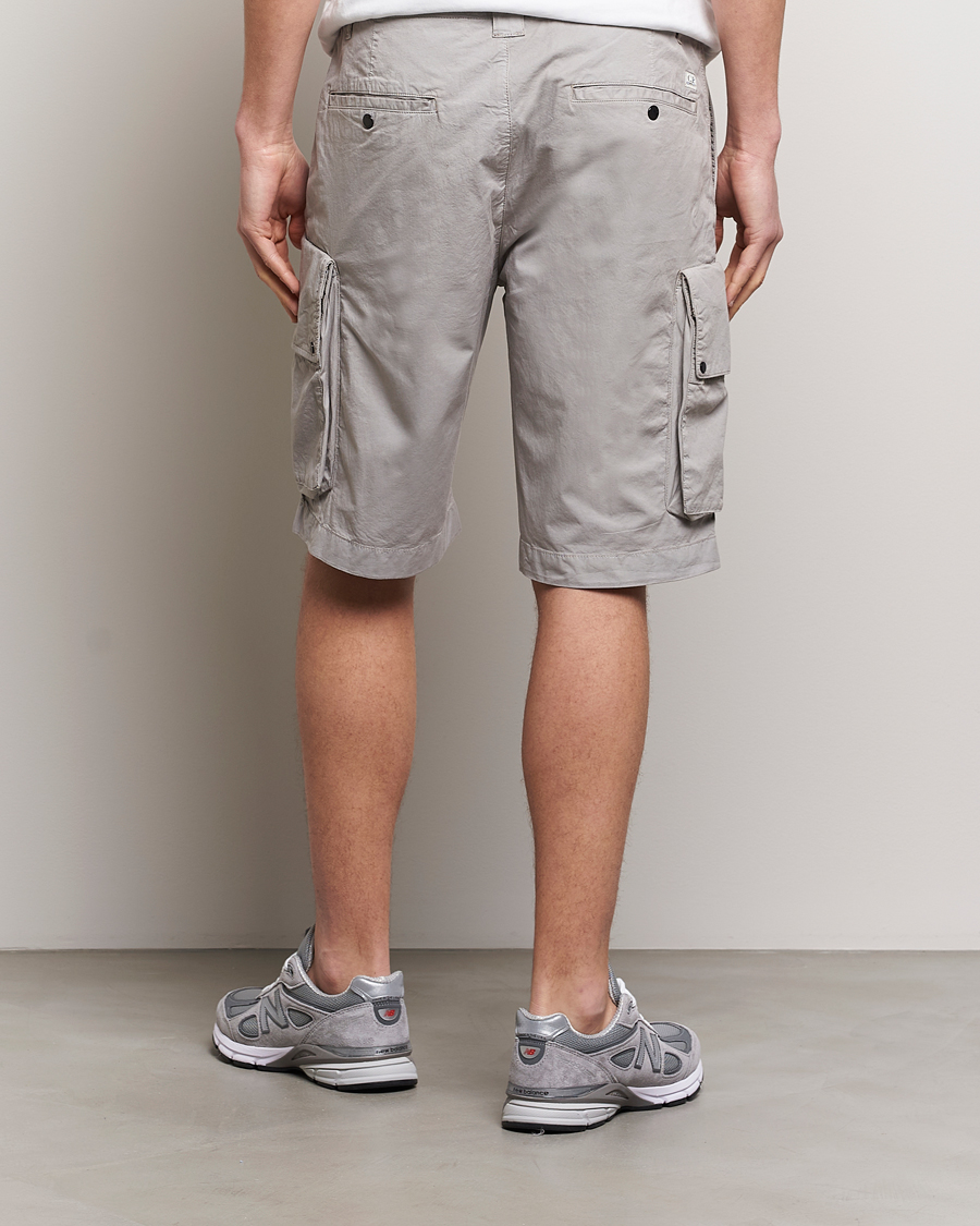 Herr | Shorts | C.P. Company | Twill Stretch Cargo Shorts Grey