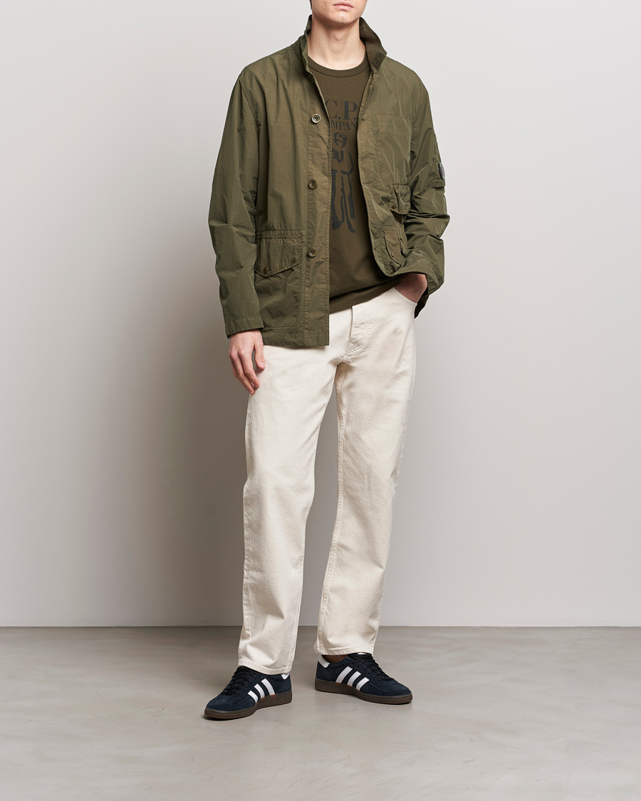 Herr |  | C.P. Company | Flatt Nylon Coat Dark Olive