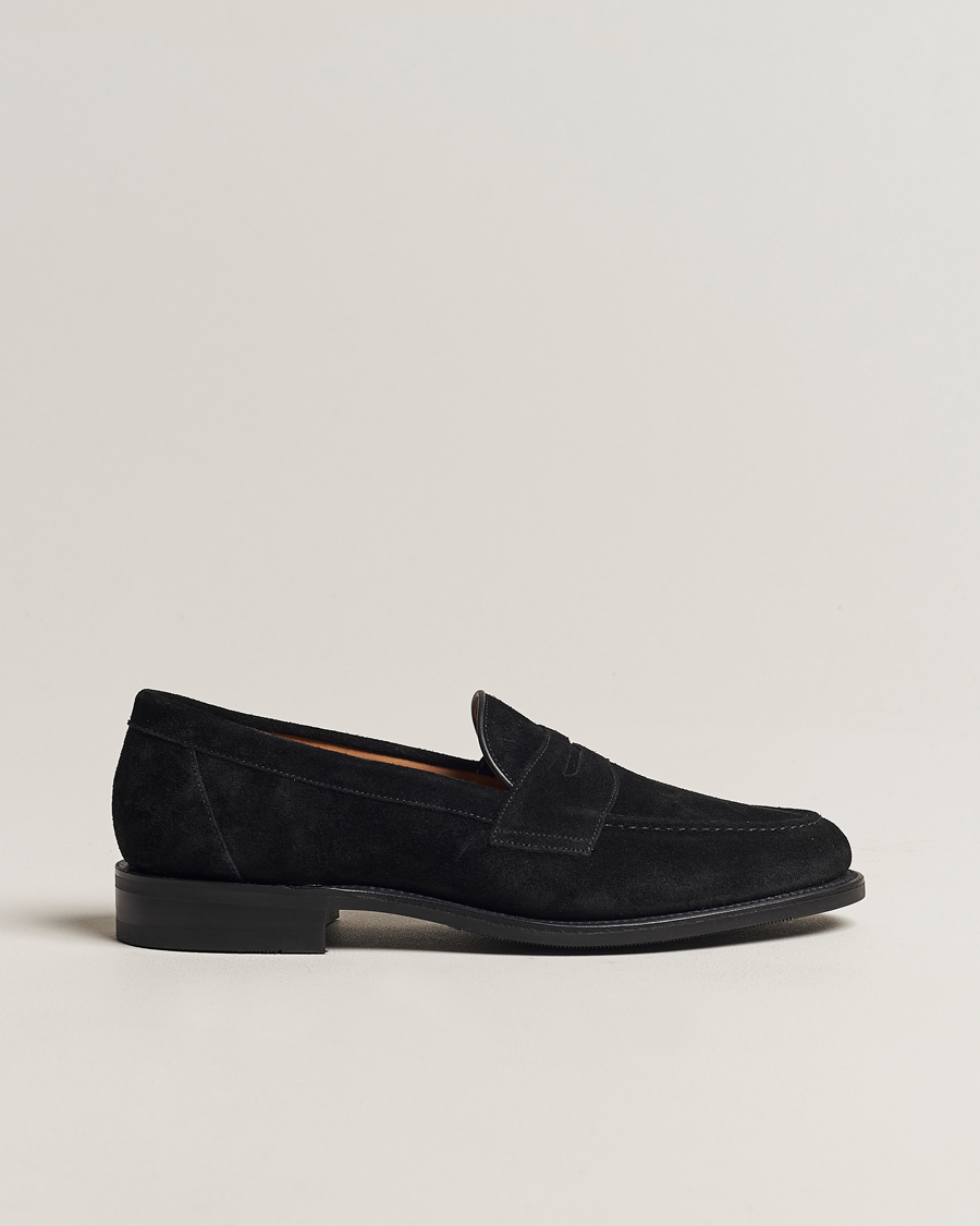 Herr | Loake 1880 Grant Shadow Sole Black Suede | Loake 1880 | Grant Shadow Sole Black Suede