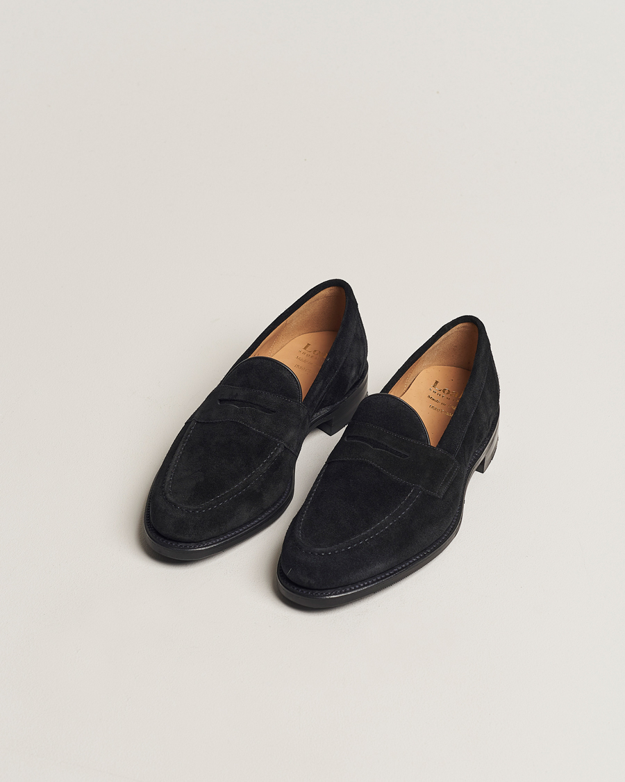 Herr | Loake 1880 Grant Shadow Sole Black Suede | Loake 1880 | Grant Shadow Sole Black Suede