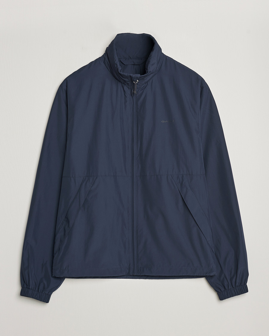 Herr | Jackor | GANT | Light Nylon Windcheater Evening Blue
