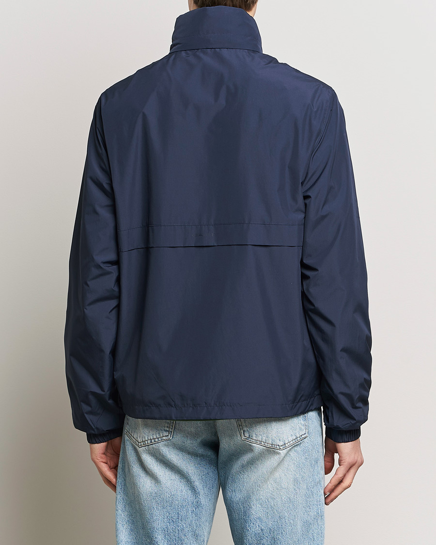 Herr | Jackor | GANT | Light Nylon Windcheater Evening Blue