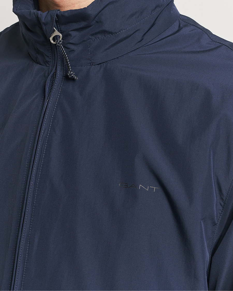 Herr | Jackor | GANT | Light Nylon Windcheater Evening Blue