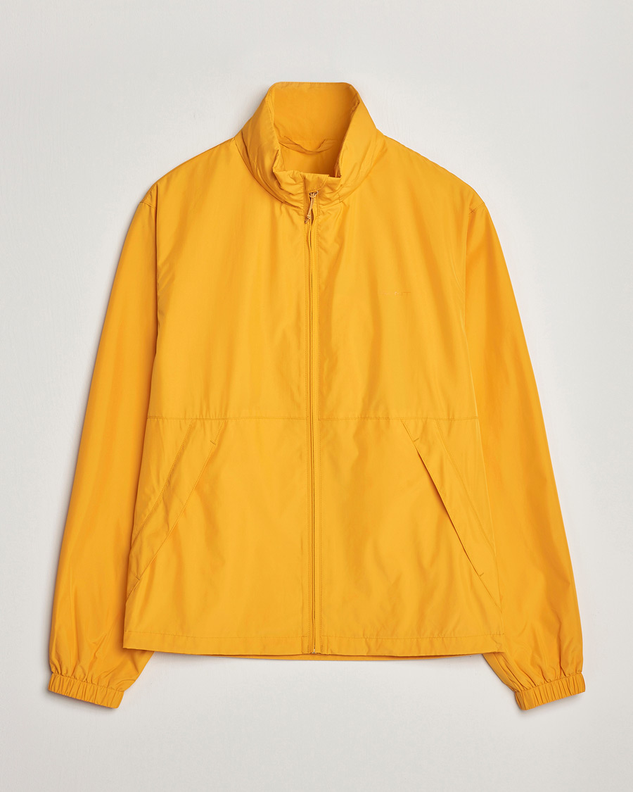 Herr | Jackor | GANT | Light Nylon Windcheater Medal Yellow