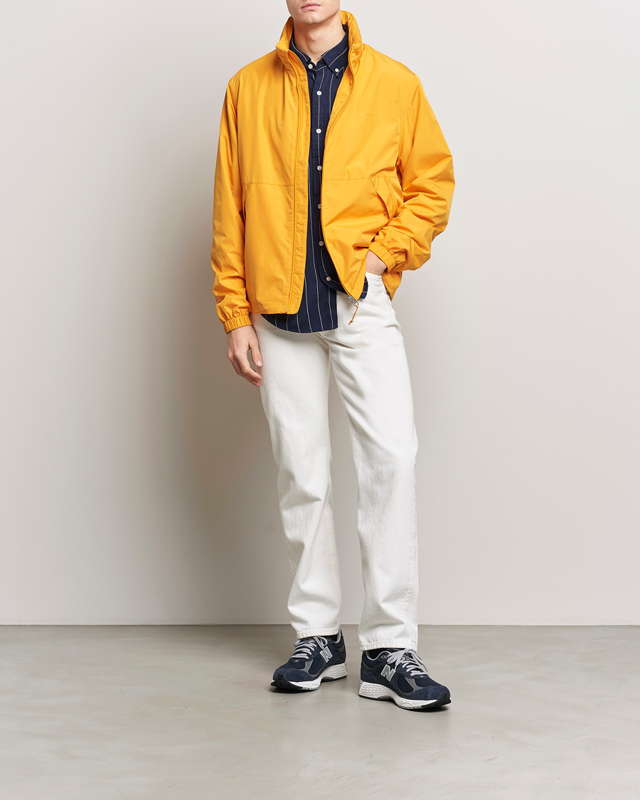 Herr | Jackor | GANT | Light Nylon Windcheater Medal Yellow