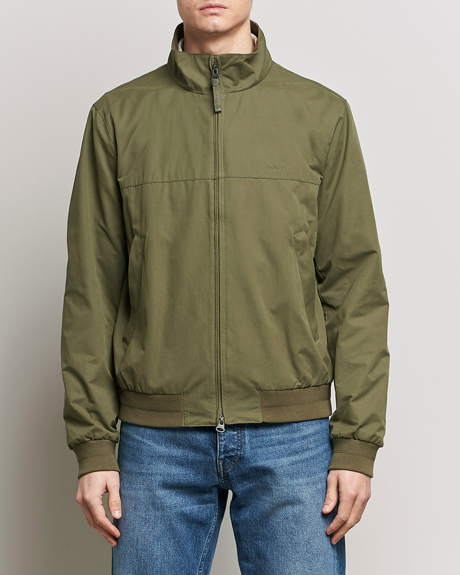 Herr | Jackor | GANT | The Hampshire Jacket Dryed Rosemary