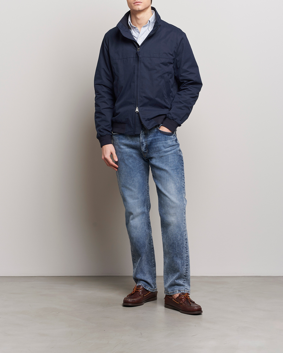 Herr | Jackor | GANT | The Hampshire Jacket Evening Blue