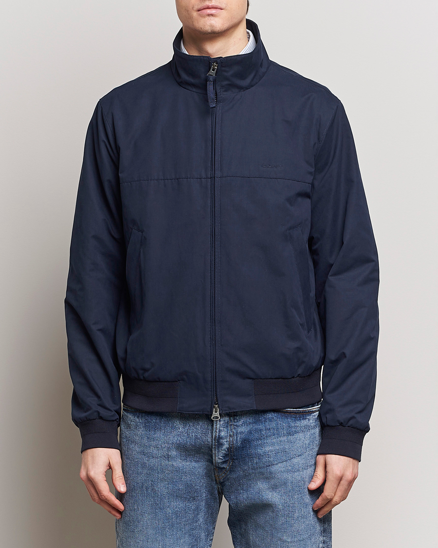 Herr | GANT | GANT | The Hampshire Jacket Evening Blue