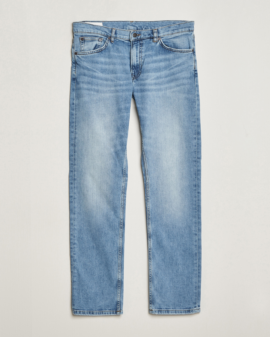 Herr | Jeans | GANT | Regular Fit Jeans Light Blue Vintage