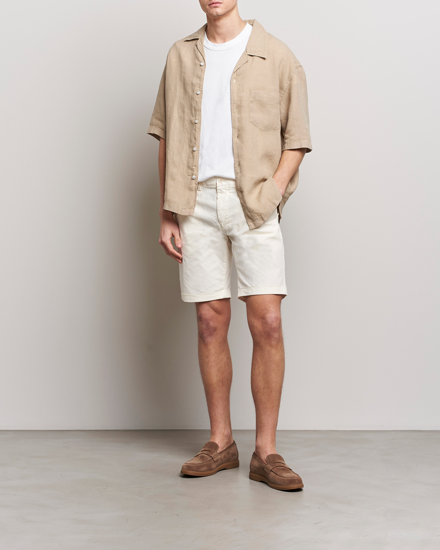 Herr | Shorts | GANT | Regular Sunbleached Shorts Cream