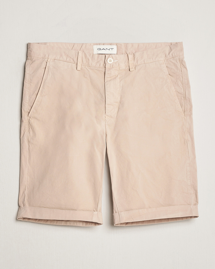 Herr | Shorts | GANT | Regular Sunbleached Shorts Dry Sand