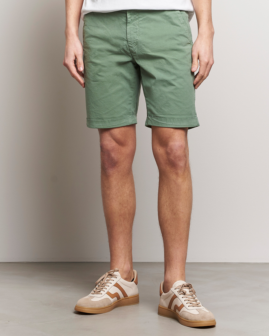 Herr | Kläder | GANT | Regular Sunbleached Shorts Kalamata Green