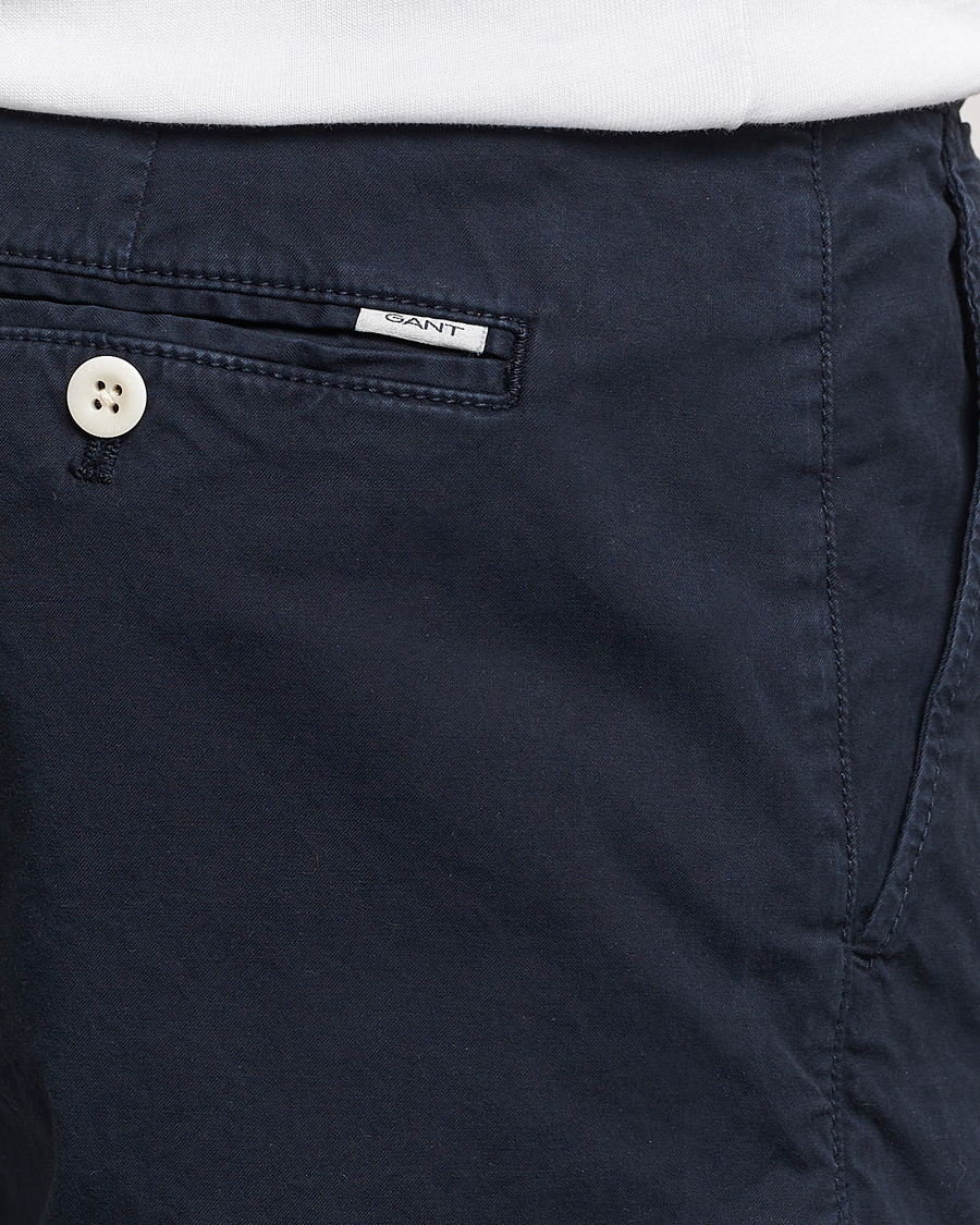 Herr | Shorts | GANT | Regular Sunbleached Shorts Marine