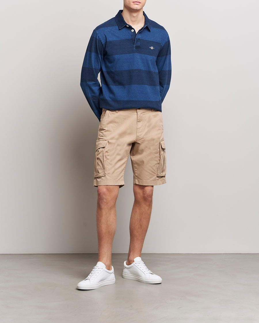 Herr | Shorts | GANT | Relaxed Twill Cargo Shorts Dark Khaki