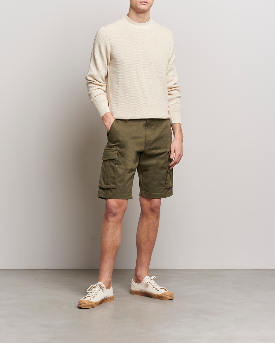 Herr | Shorts | GANT | Relaxed Twill Cargo Shorts Juniper Green