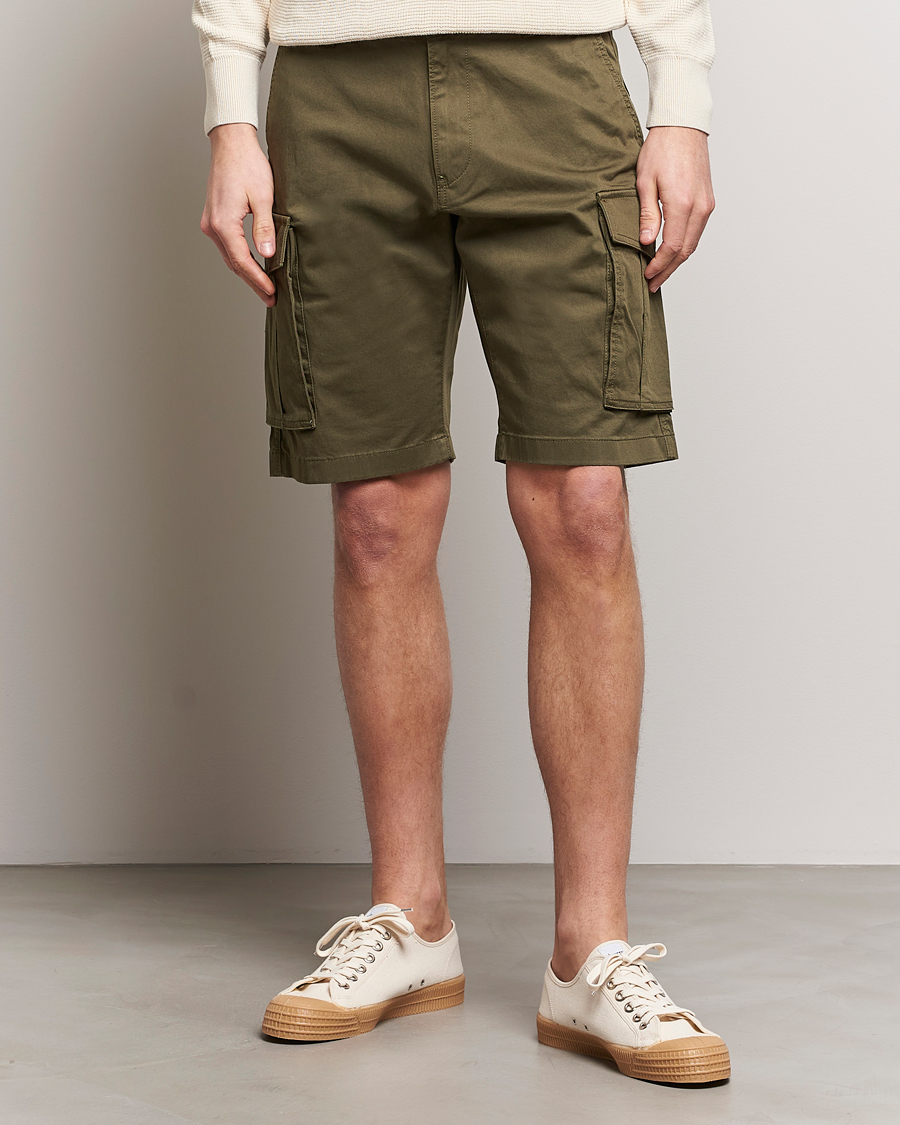 Herr | Cargoshorts | GANT | Relaxed Twill Cargo Shorts Juniper Green