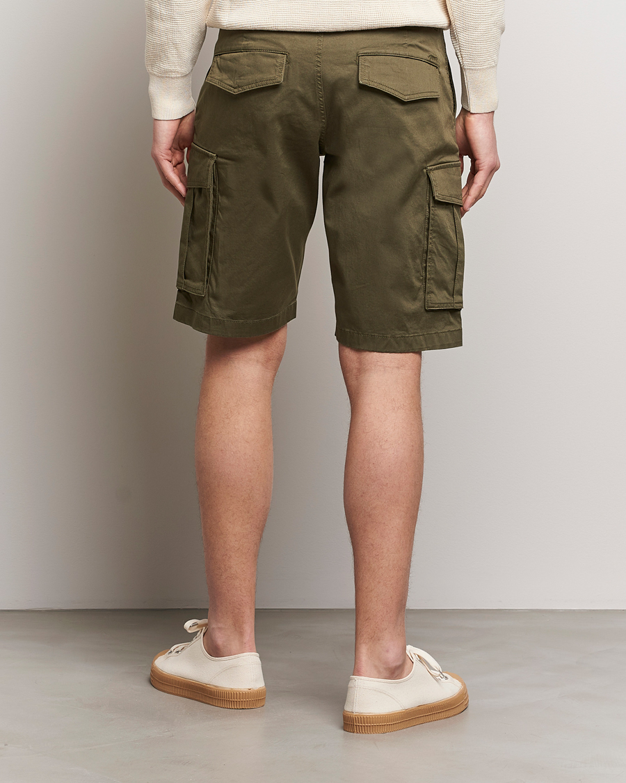 Herr | Shorts | GANT | Relaxed Twill Cargo Shorts Juniper Green