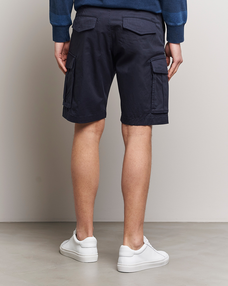 Herr | Shorts | GANT | Relaxed Twill Cargo Shorts Marine