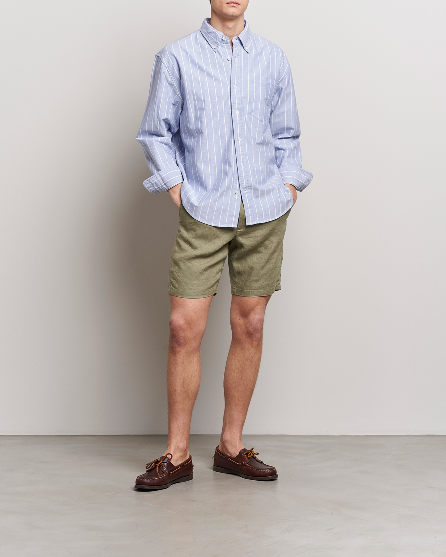 Herr | Shorts | GANT | Relaxed Linen Drawstring Shorts Dried Clay