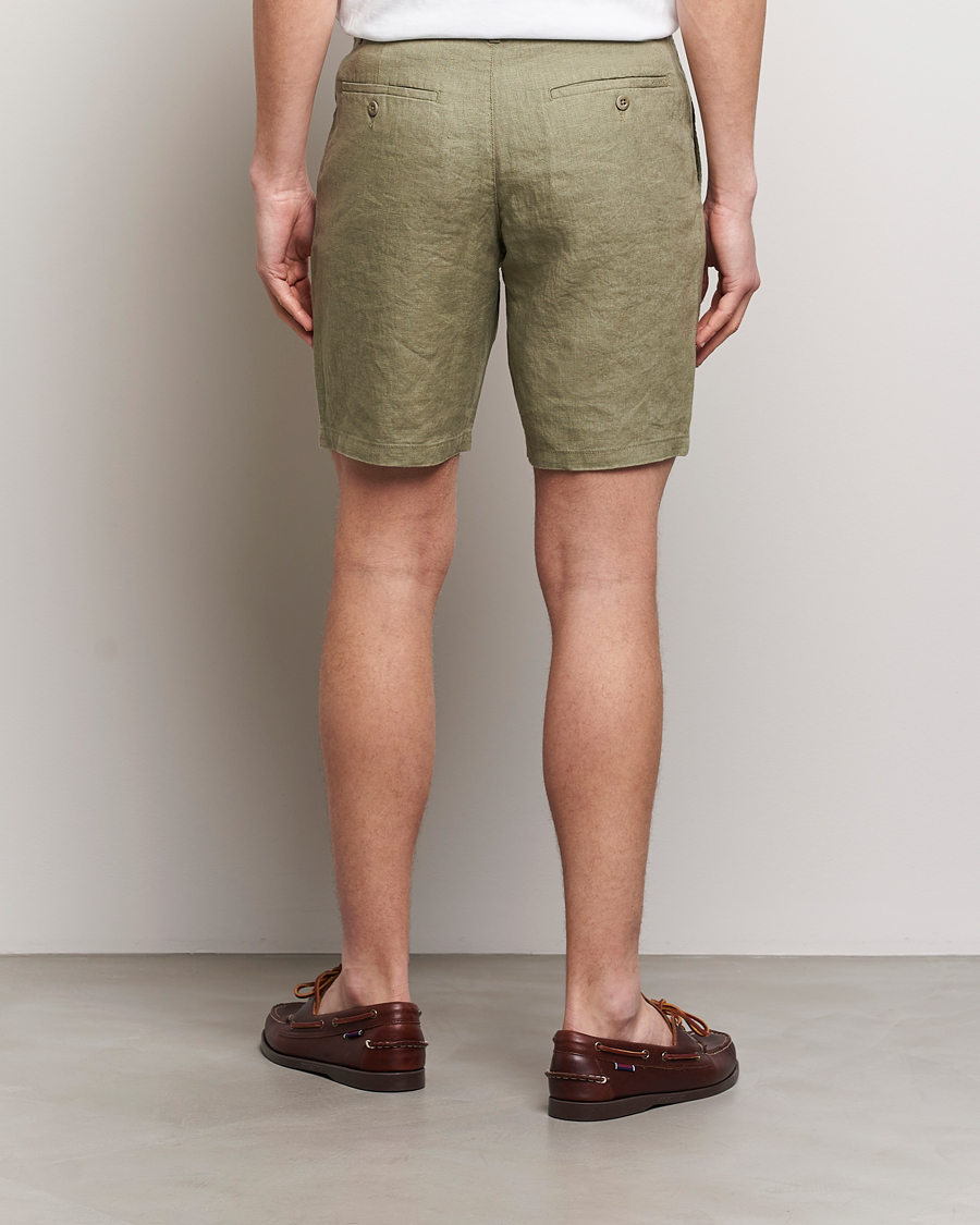 Herr | Shorts | GANT | Relaxed Linen Drawstring Shorts Dried Clay