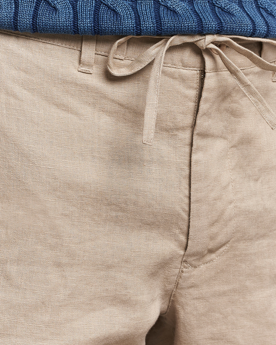 Herr | Shorts | GANT | Relaxed Linen Drawstring Shorts Dry Sand