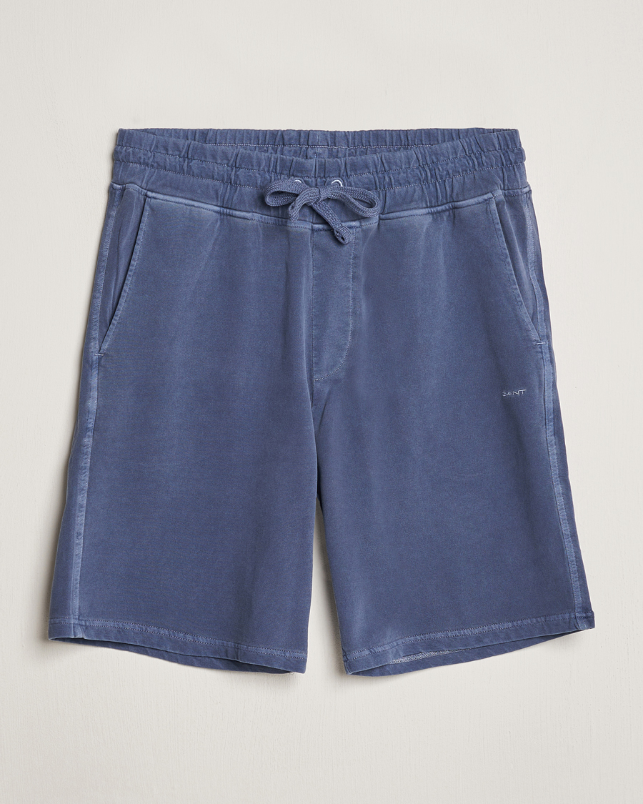 Herr | Shorts | GANT | Sunbleached Sweatshorts Dusty Blue Sea
