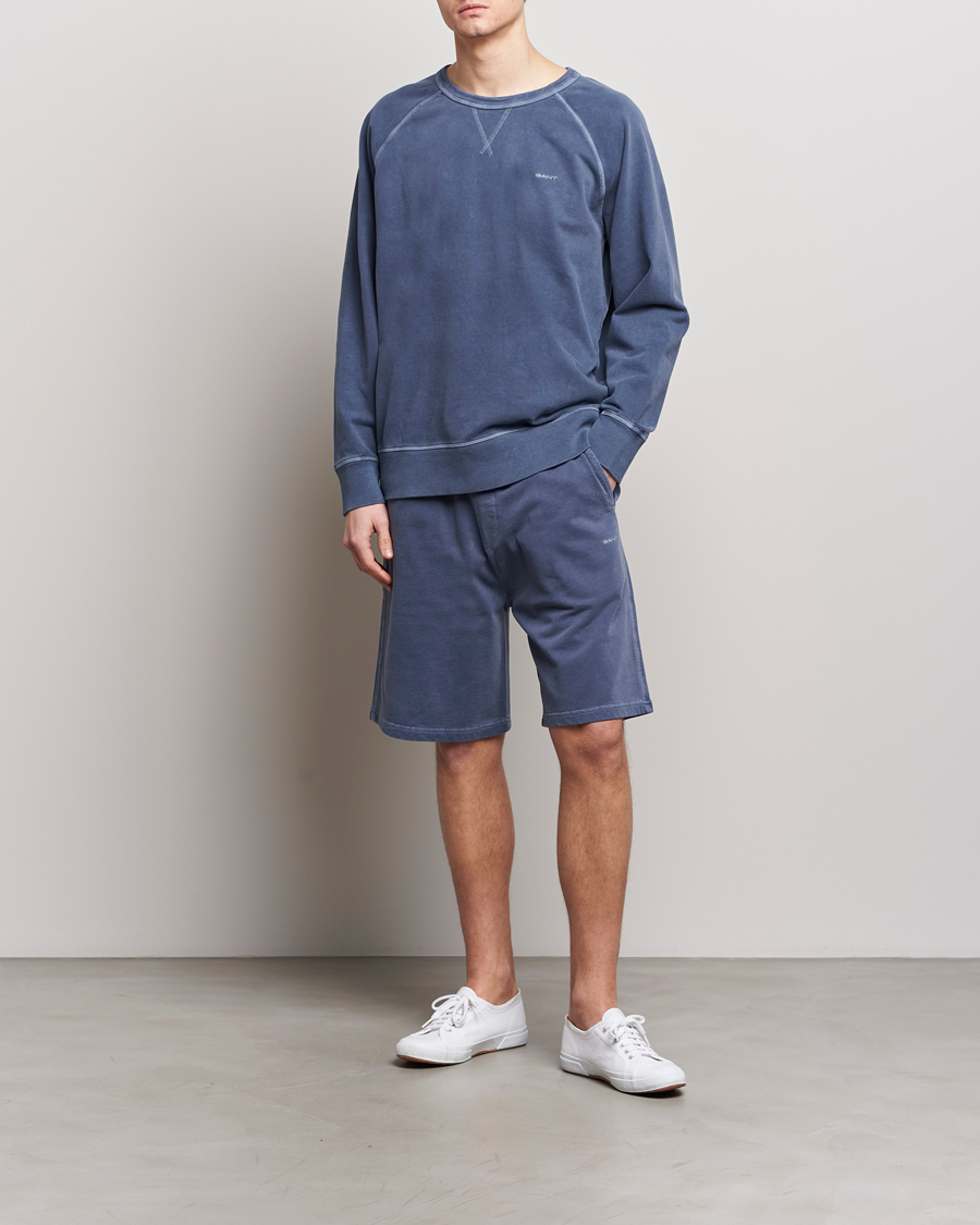 Herr | Shorts | GANT | Sunbleached Sweatshorts Dusty Blue Sea