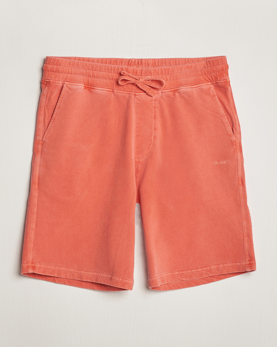 Herr | Shorts | Gant | Sunbleached Sweatshorts Burnt Orange
