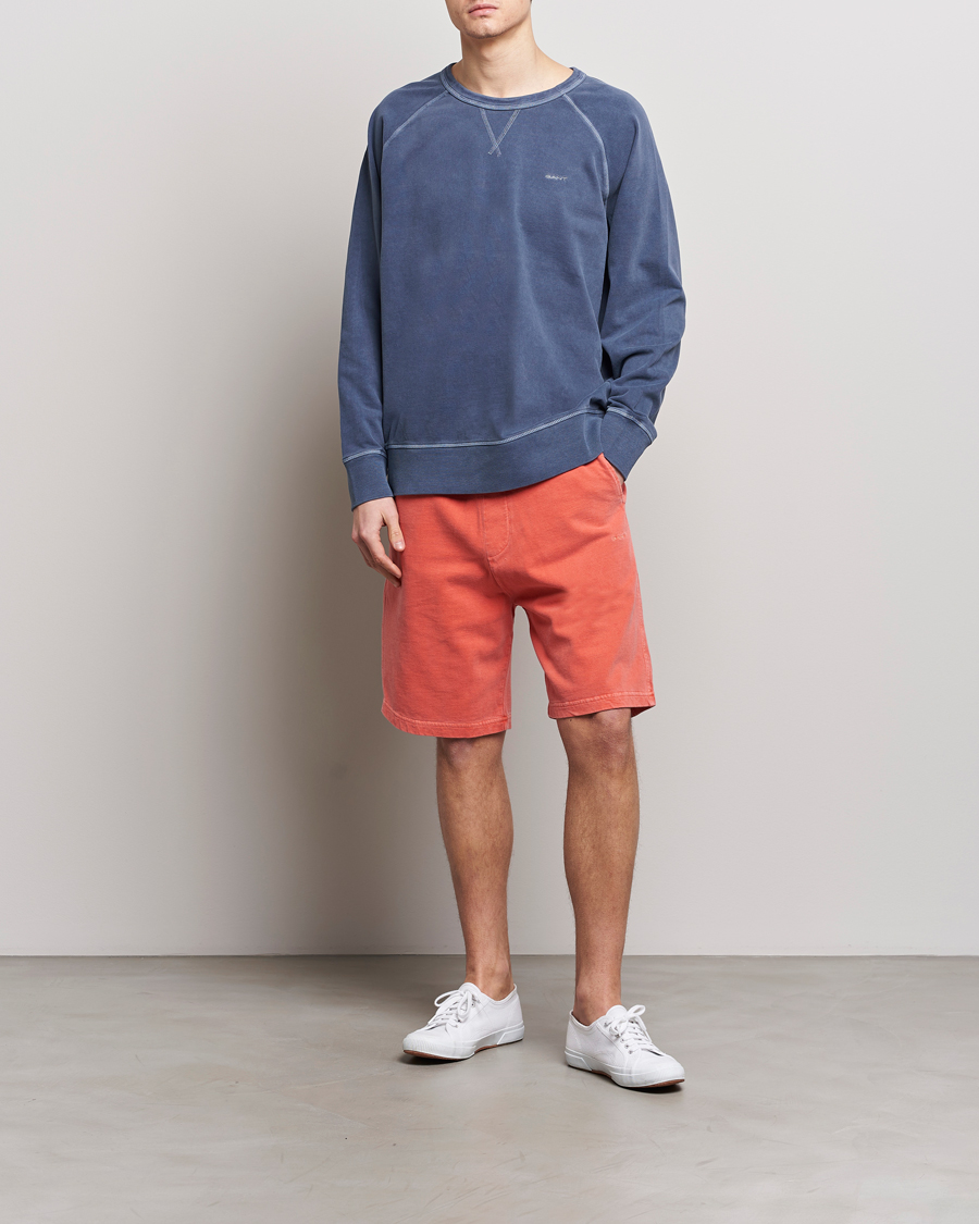 Herr | Shorts | Gant | Sunbleached Sweatshorts Burnt Orange