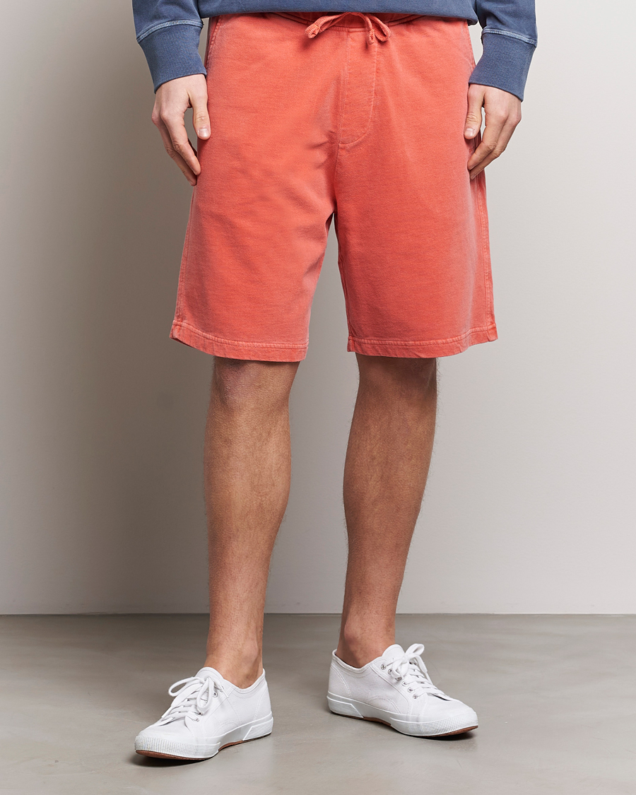 Herr | GANT | GANT | Sunbleached Sweatshorts Burnt Orange