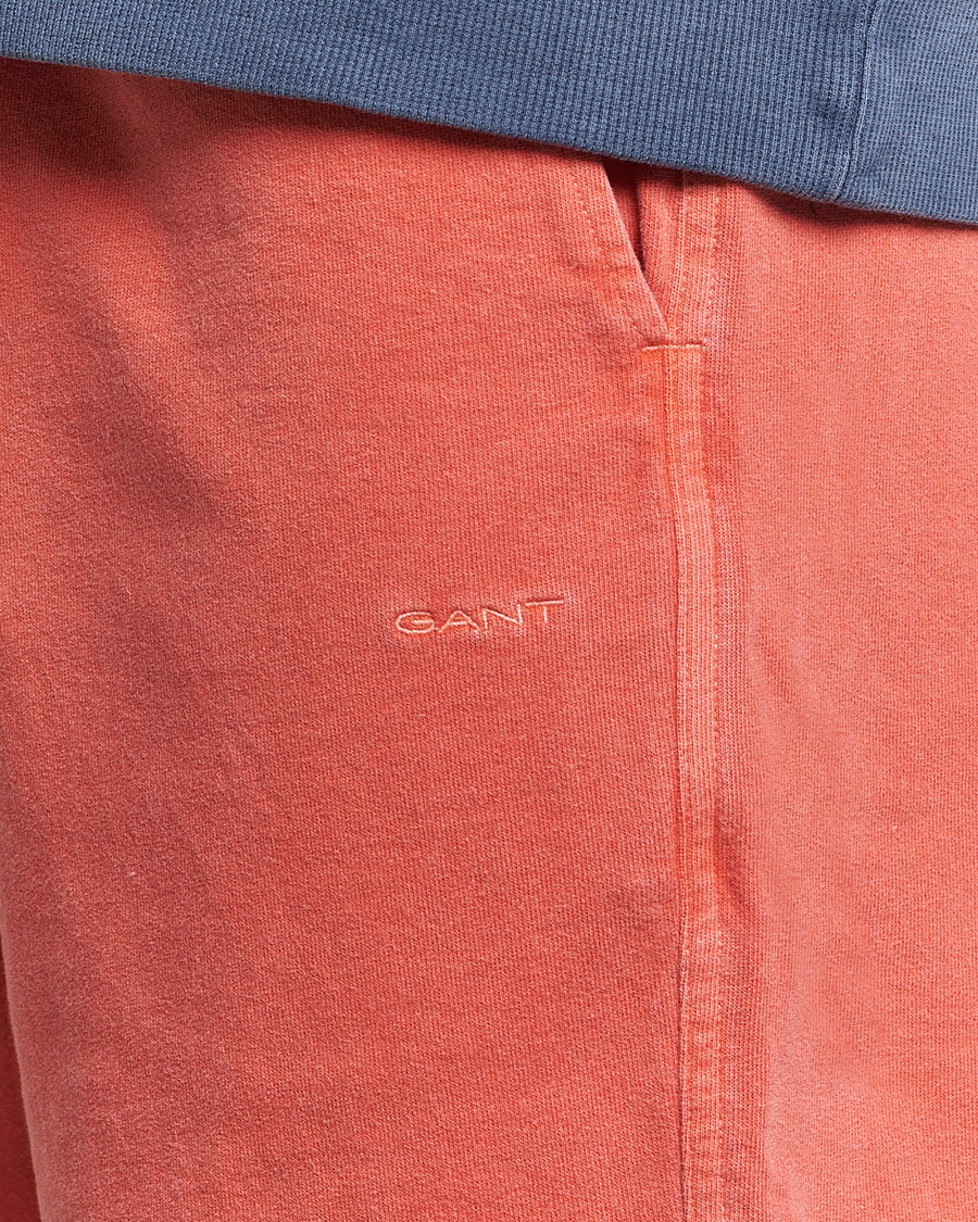 Herr | Shorts | GANT | Sunbleached Sweatshorts Burnt Orange