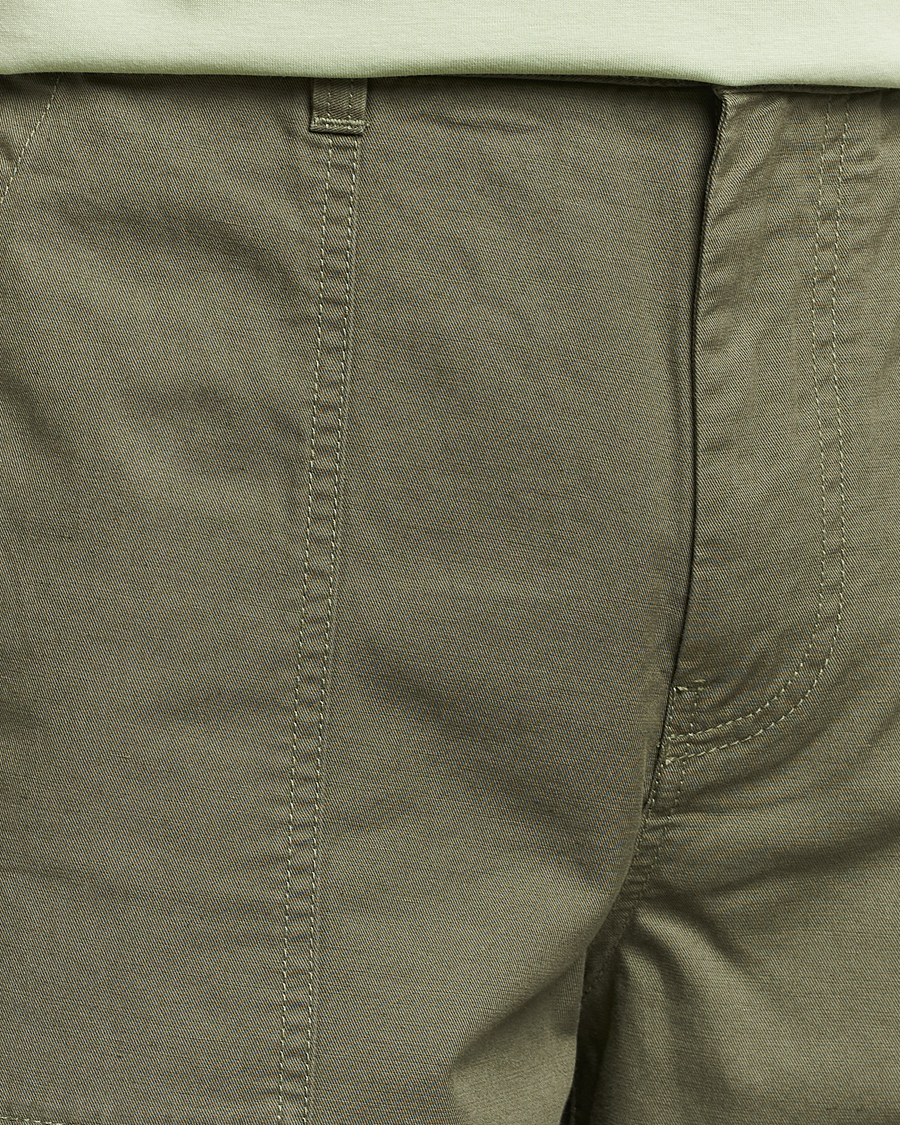 Herr | Shorts | GANT | Cotton/Linen Shorts Four Leaf Clover