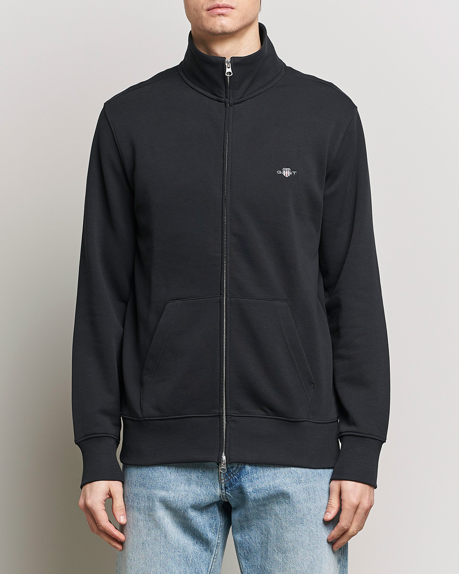 Herr | Tröjor | GANT | Original Full Zip Black