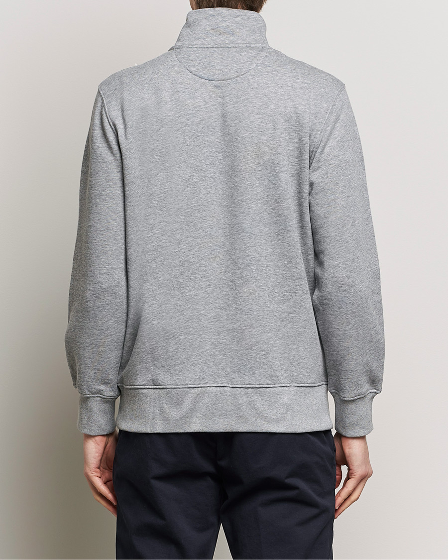 Herr | Tröjor | GANT | Original Full Zip Grey Melange