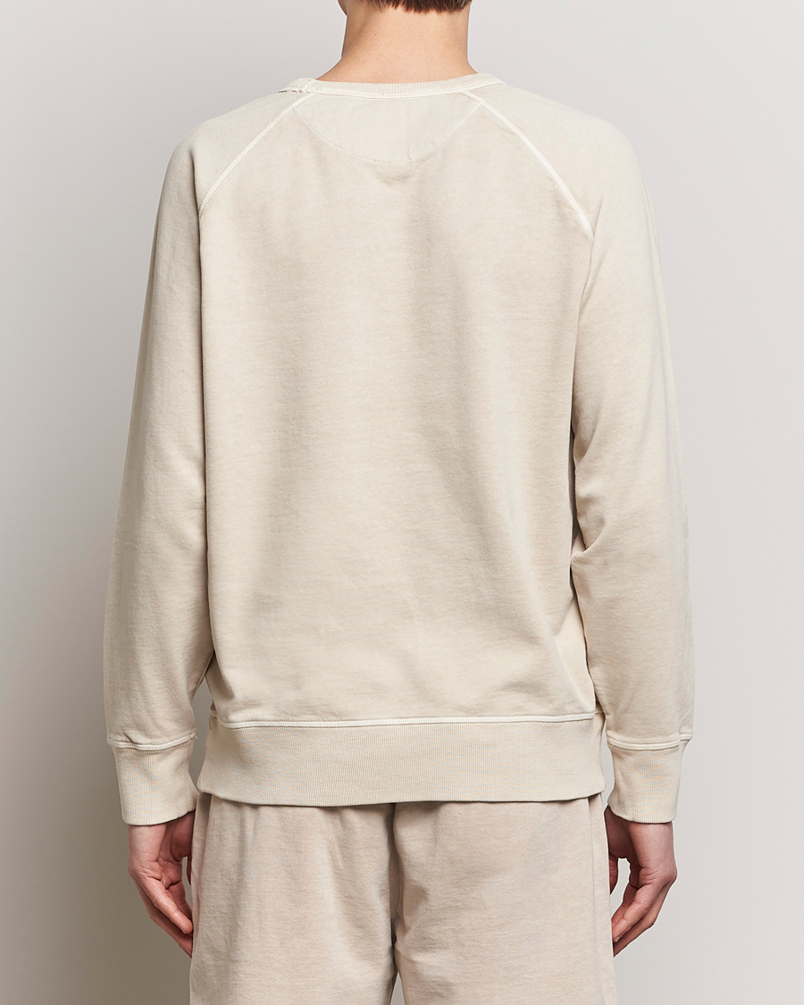 Herr | Tröjor | GANT | Sunbleached Crew Neck Sweatshirt Silky Beige