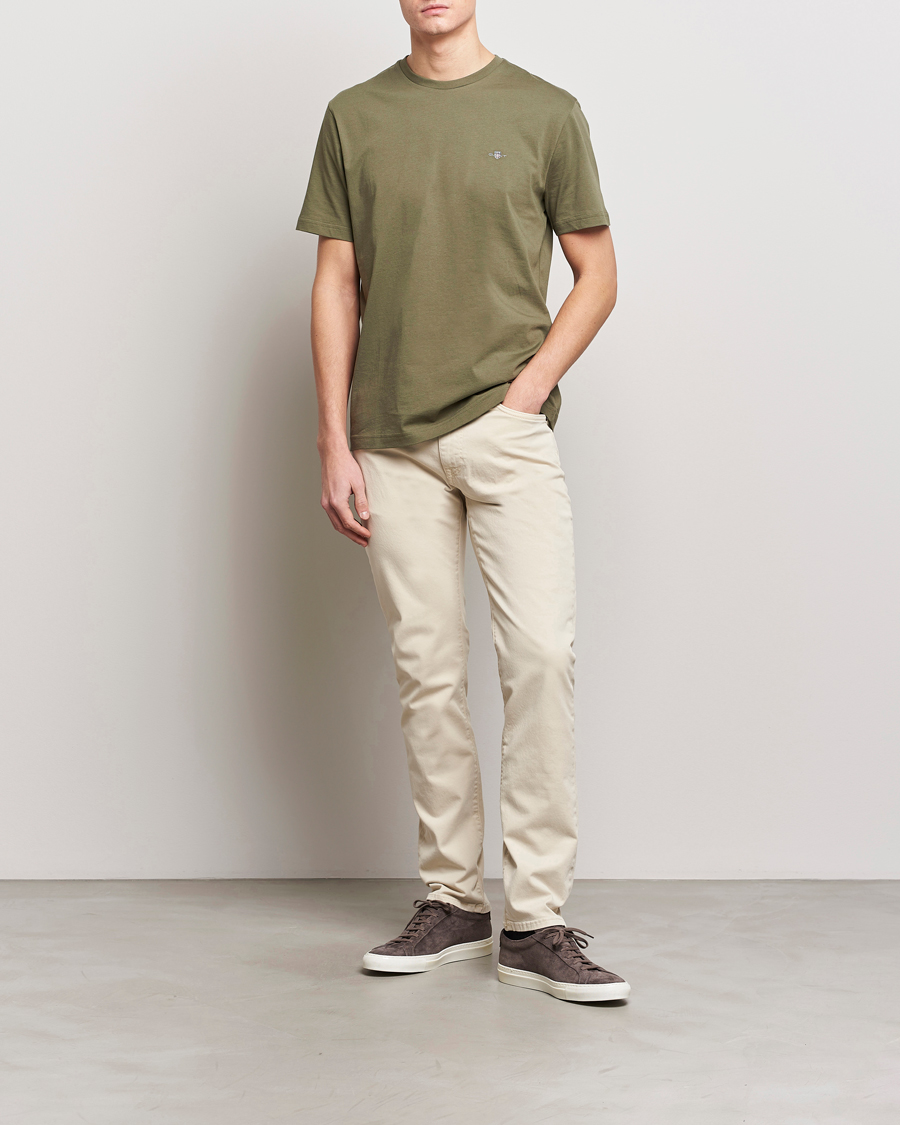 Herr | T-Shirts | GANT | The Original T-Shirt Juniper Green