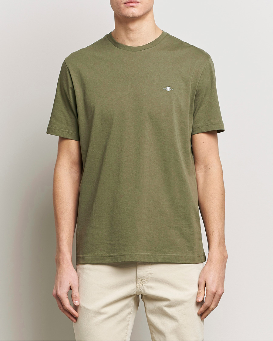 Herr | GANT | GANT | The Original T-Shirt Juniper Green