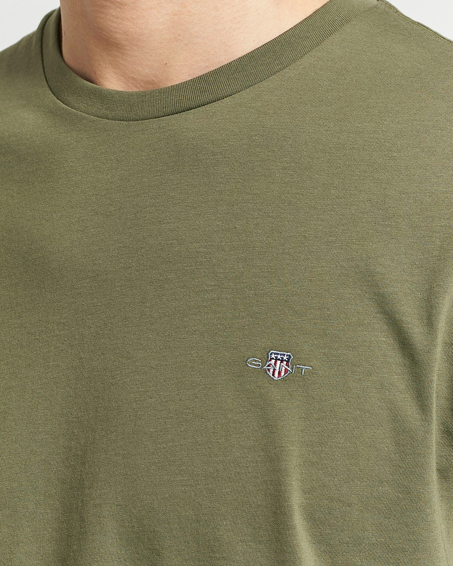 Herr | T-Shirts | GANT | The Original T-Shirt Juniper Green