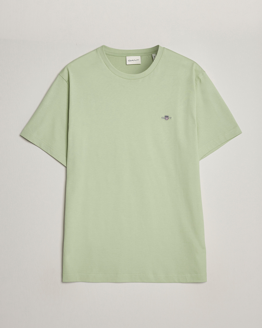 Herr | T-Shirts | GANT | The Original T-Shirt Milky Matcha